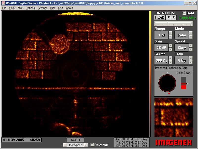 A picture depicting hydrographic surveying